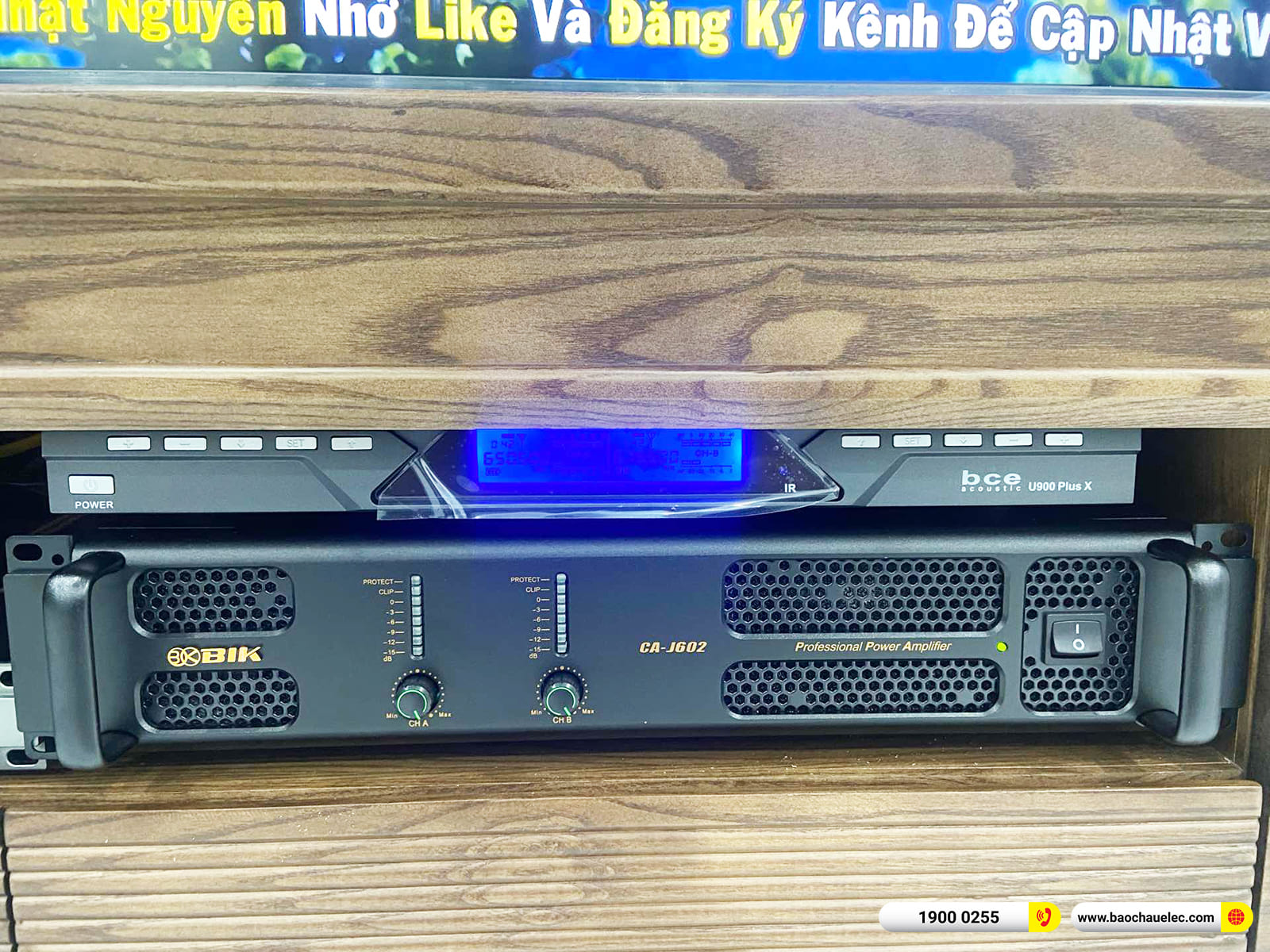 Lắp đặt d&agrave;n karaoke BIK gần 36tr cho chị Hương ở Hải Ph&ograve;ng