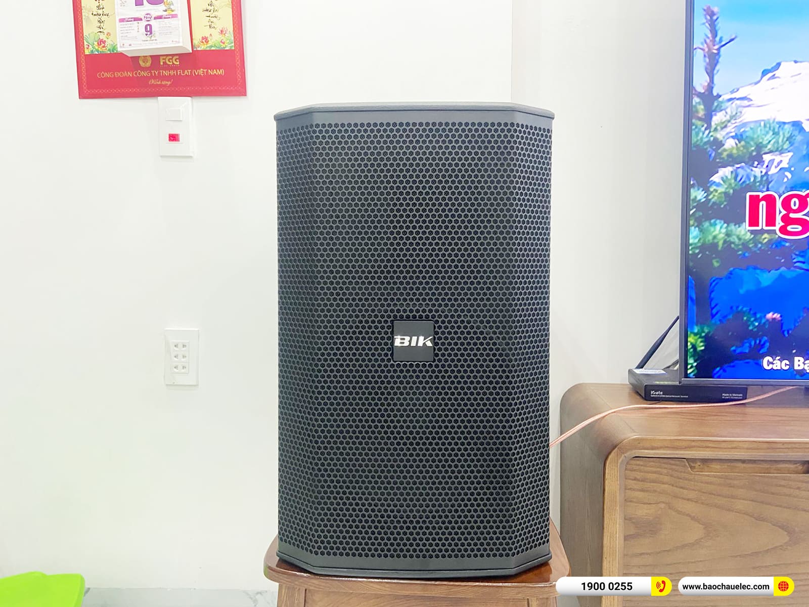 Lắp đặt d&agrave;n karaoke BIK gần 36tr cho chị Hương ở Hải Ph&ograve;ng