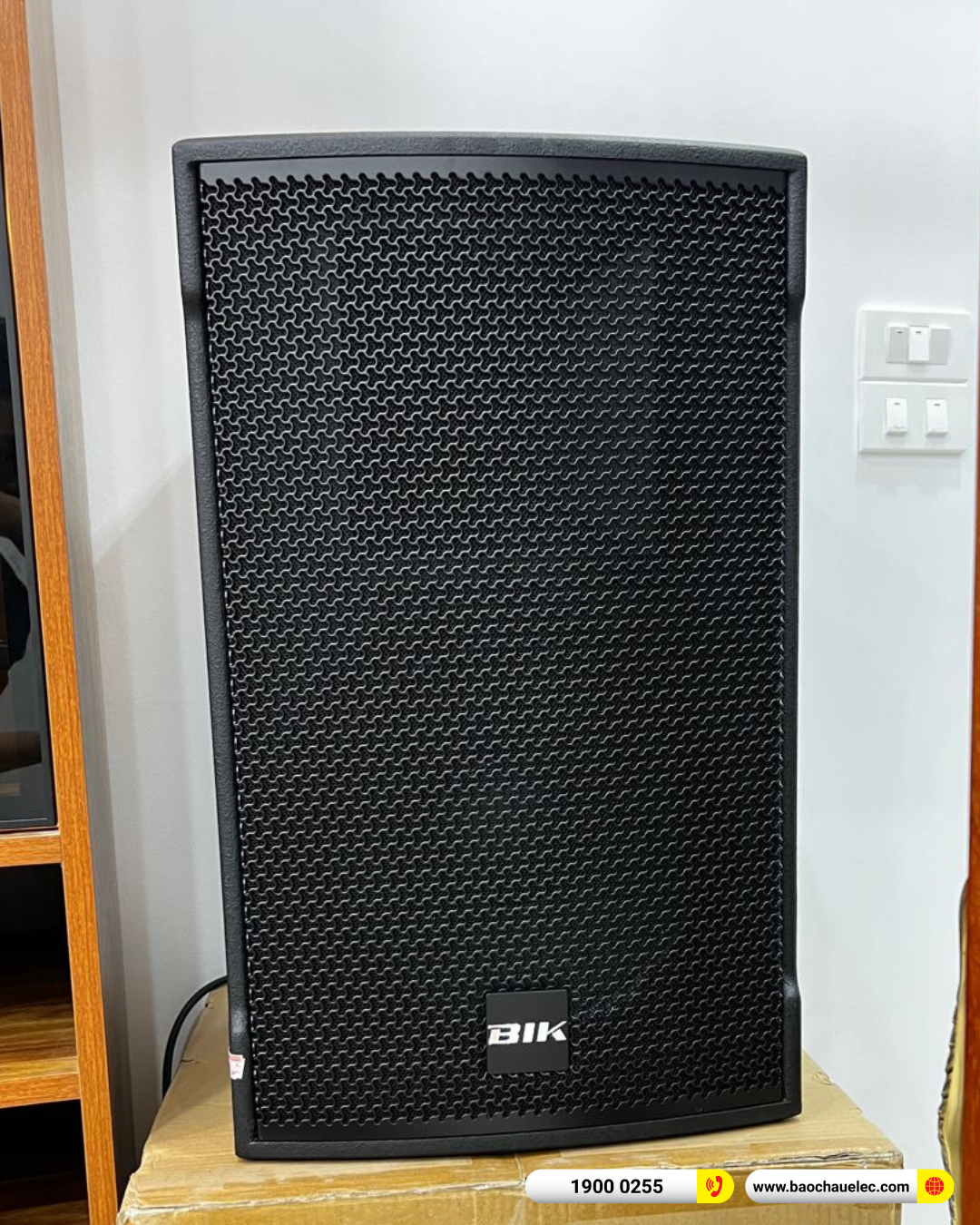 Lắp đặt d&agrave;n karaoke BIK hơn 35tr cho chị Huyền tại H&agrave; Nội