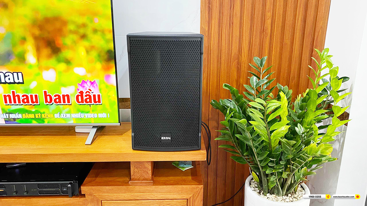 Lắp đặt d&agrave;n karaoke BIK gần 36tr cho chị Khuy ở Hải Ph&ograve;ng