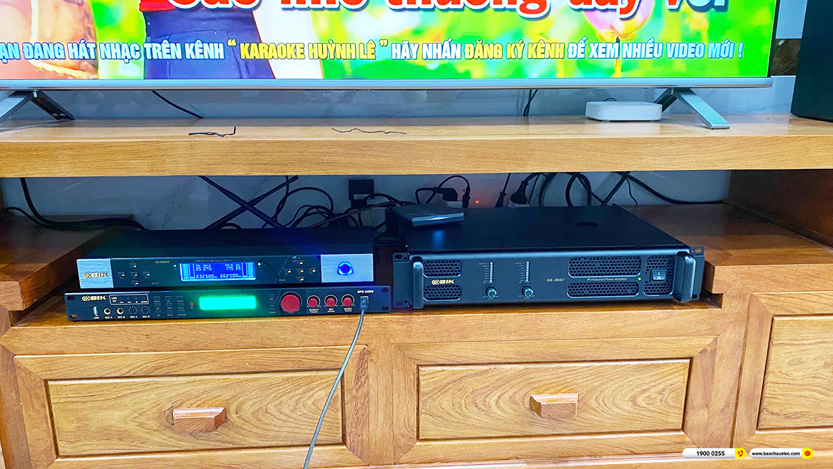 Lắp đặt d&agrave;n karaoke BIK gần 36tr cho chị Khuy ở Hải Ph&ograve;ng