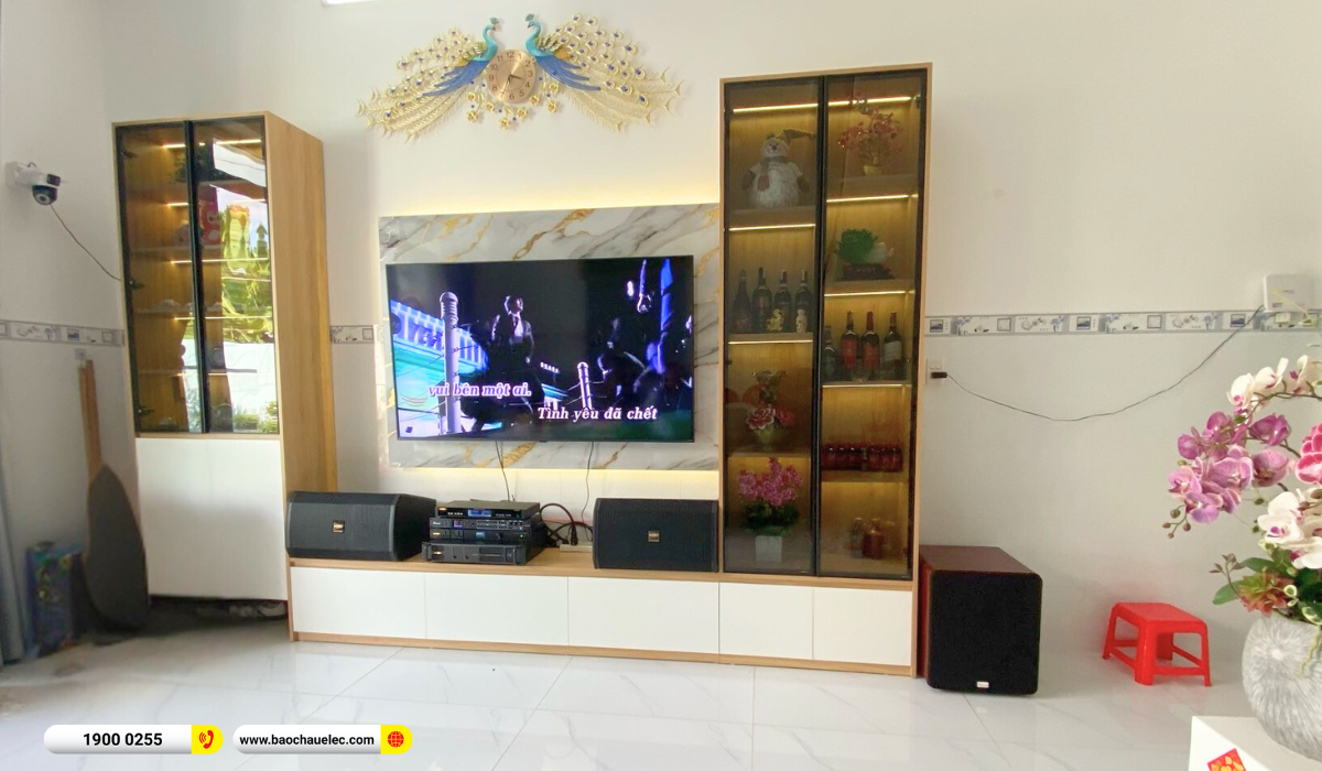 Lắp đặt d&agrave;n karaoke BIK gần 39tr cho chị Loan tại TP HCM