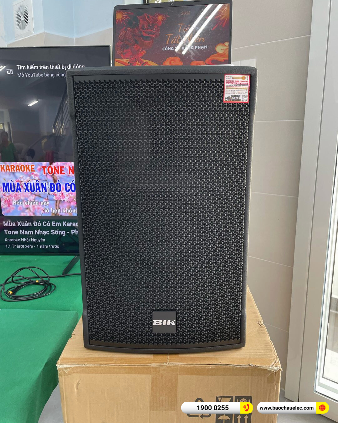 Lắp đặt d&agrave;n karaoke BIK gần 32tr cho chị Minh Lu&acirc;n tại TP HCM