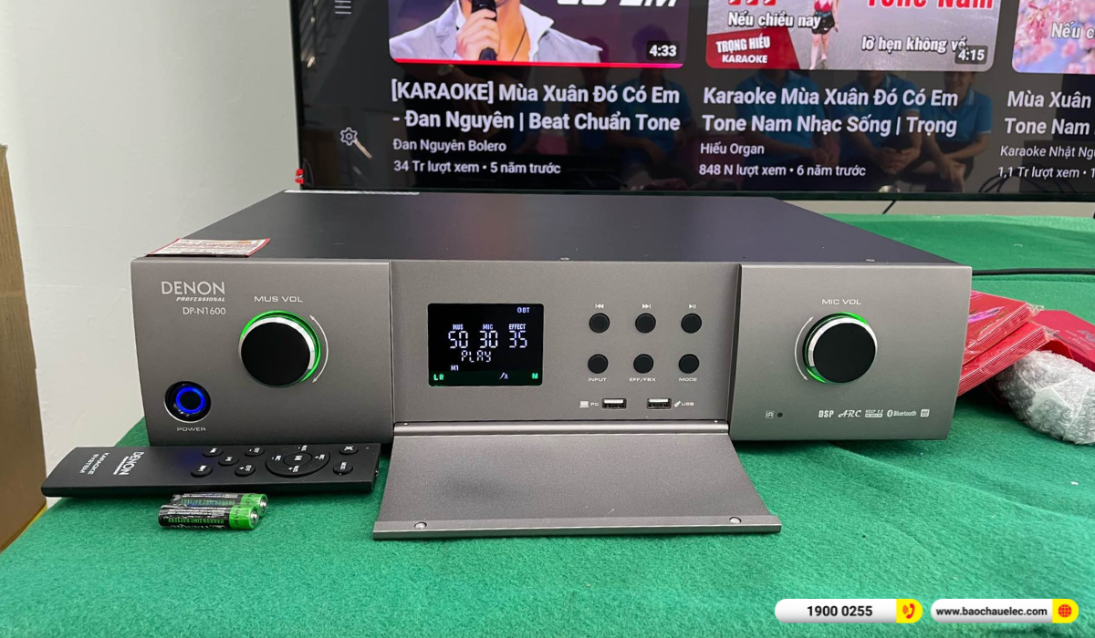 Lắp đặt d&agrave;n karaoke BIK gần 32tr cho chị Minh Lu&acirc;n tại TP HCM