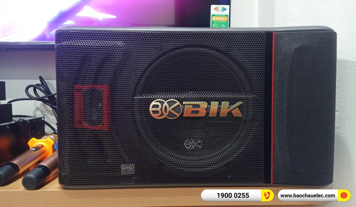 Lắp đặt d&agrave;n karaoke BIK hơn 22tr cho chị Phương tại H&agrave; Nội