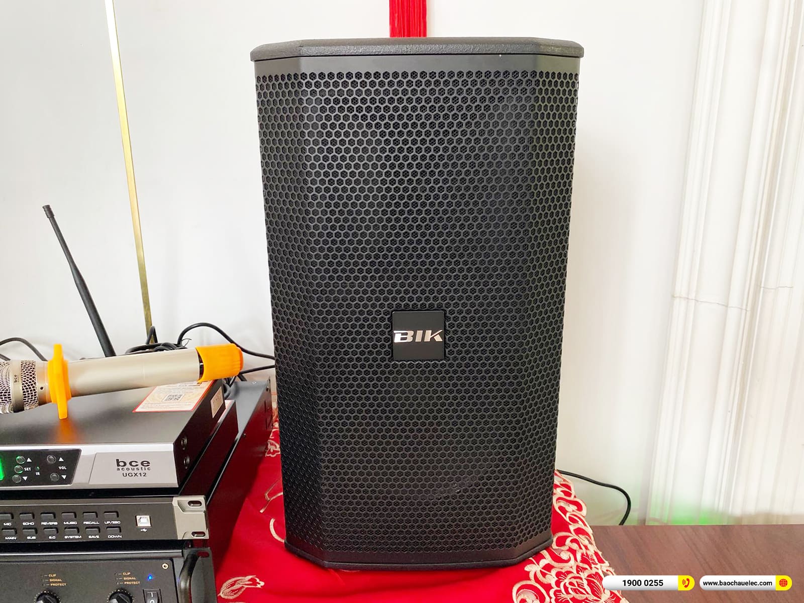 Lắp đặt dàn karaoke BIK gần 33tr cho chị Yến ở Bình Dương