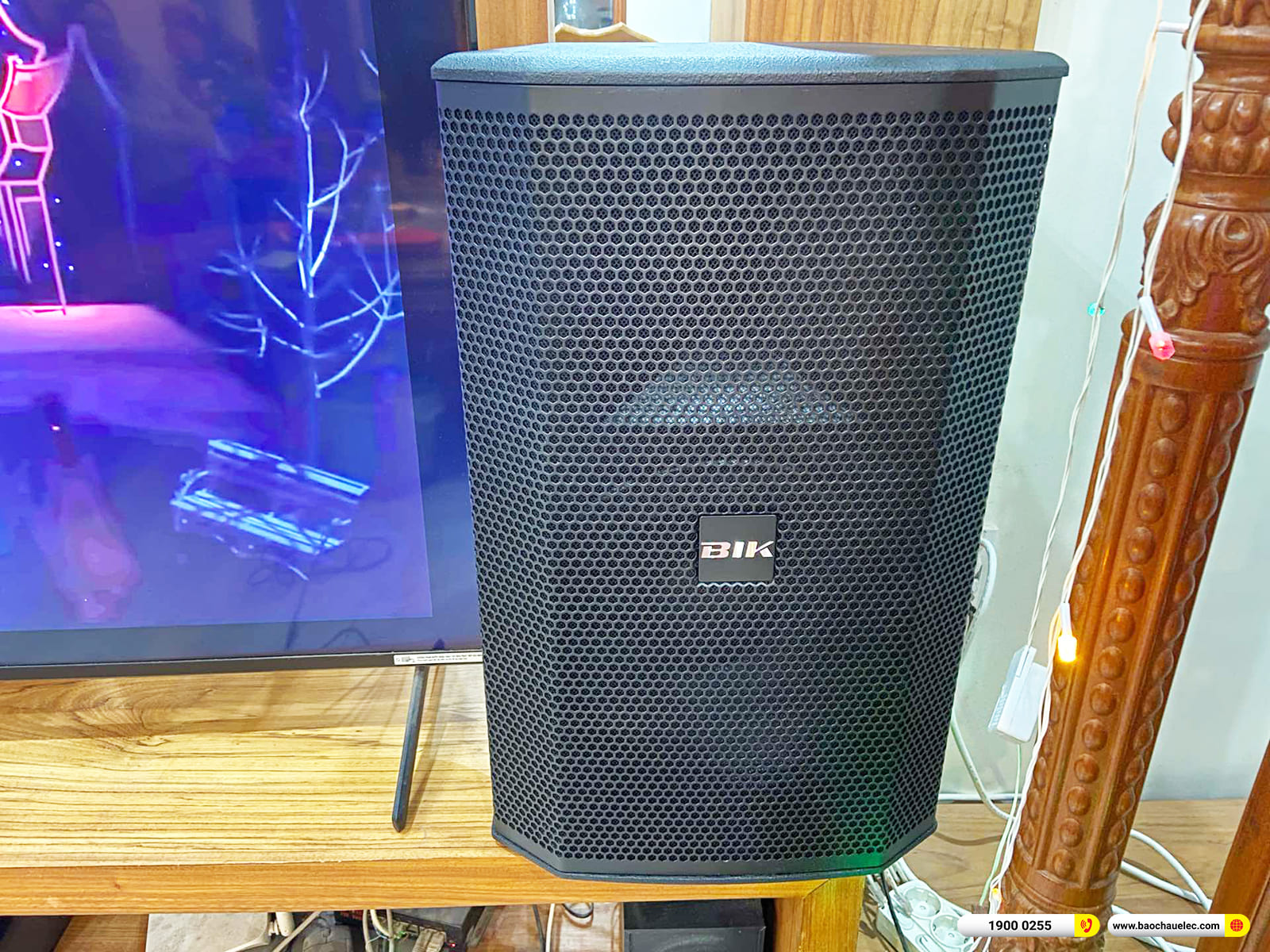 Lắp đặt dàn karaoke BIK cho chú Đồng ở Hải Phòng
