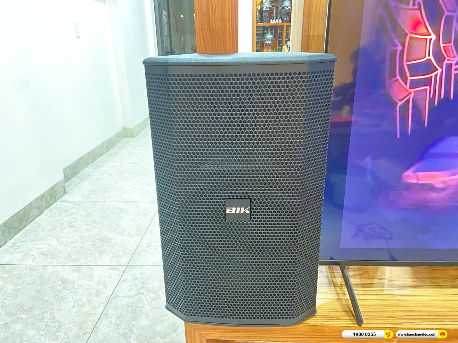 Lắp đặt dàn karaoke BIK cho chú Đồng ở Hải Phòng