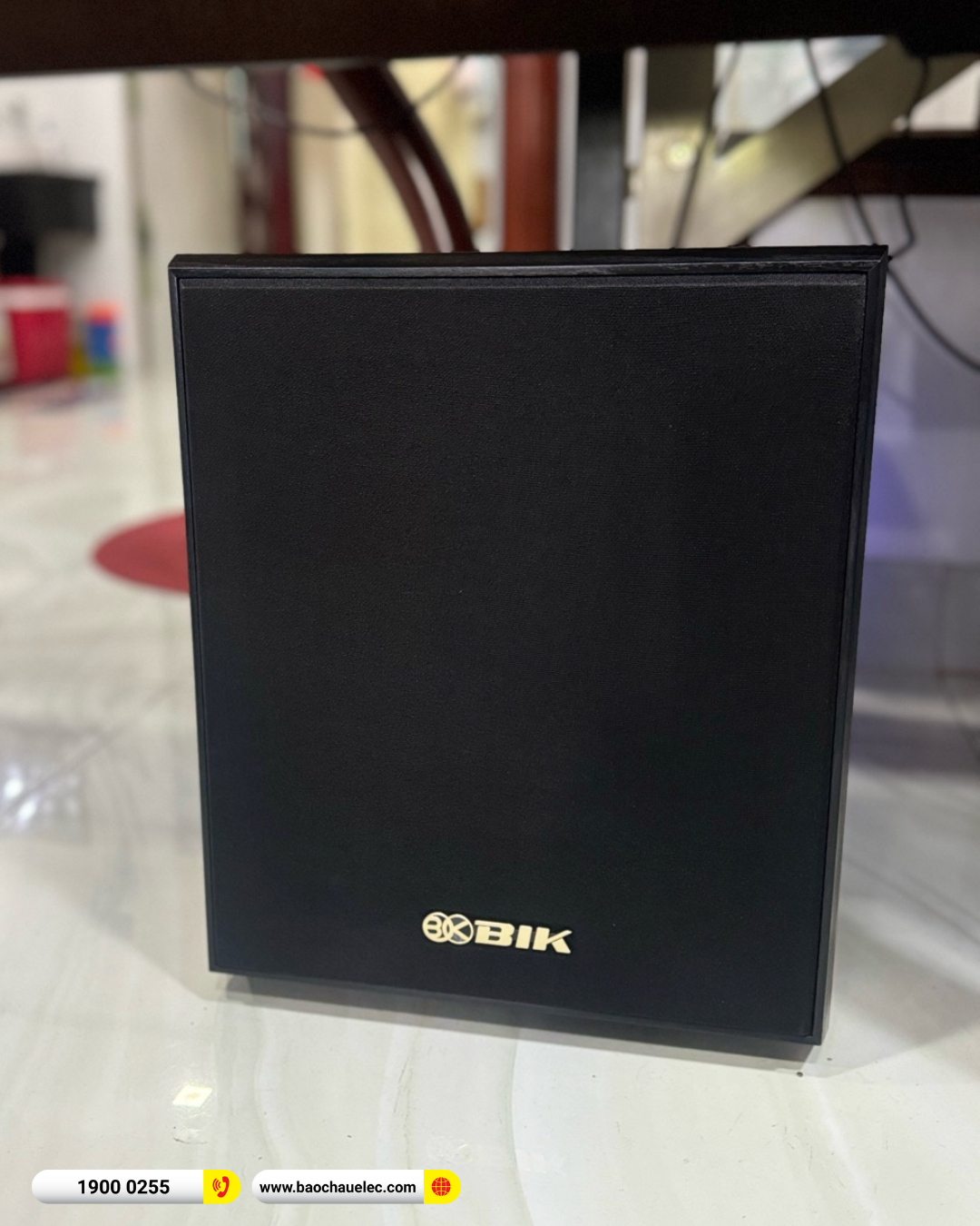 Lắp đặt d&agrave;n karaoke BIK hơn 56tr cho ch&uacute; Dũng tại Quảng Nam