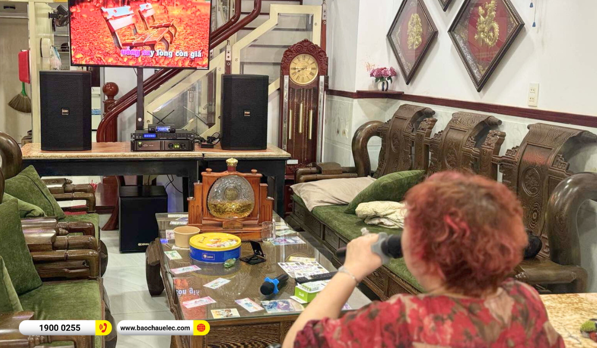 Lắp đặt d&agrave;n karaoke BIK hơn 56tr cho ch&uacute; Dũng tại Quảng Nam