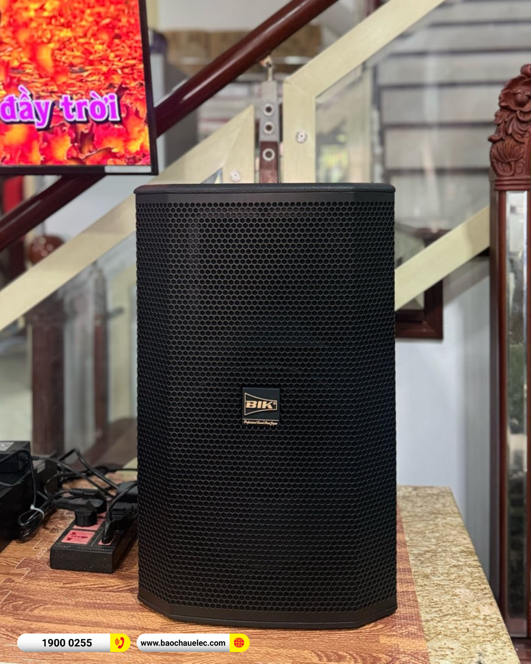 Lắp đặt d&agrave;n karaoke BIK hơn 56tr cho ch&uacute; Dũng tại Quảng Nam