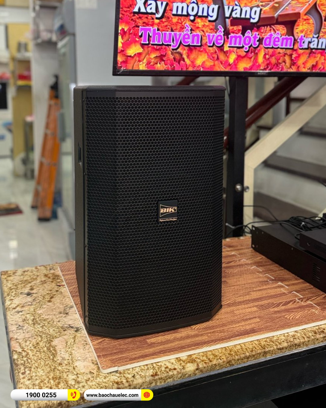 Lắp đặt d&agrave;n karaoke BIK hơn 56tr cho ch&uacute; Dũng tại Quảng Nam