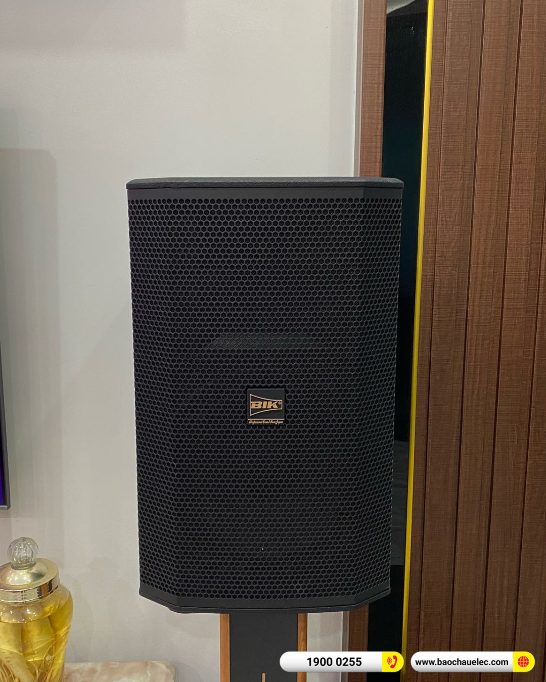 Lắp đặt d&agrave;n karaoke BIK hơn 46tr cho ch&uacute; Mạc tại Hải Ph&ograve;ng