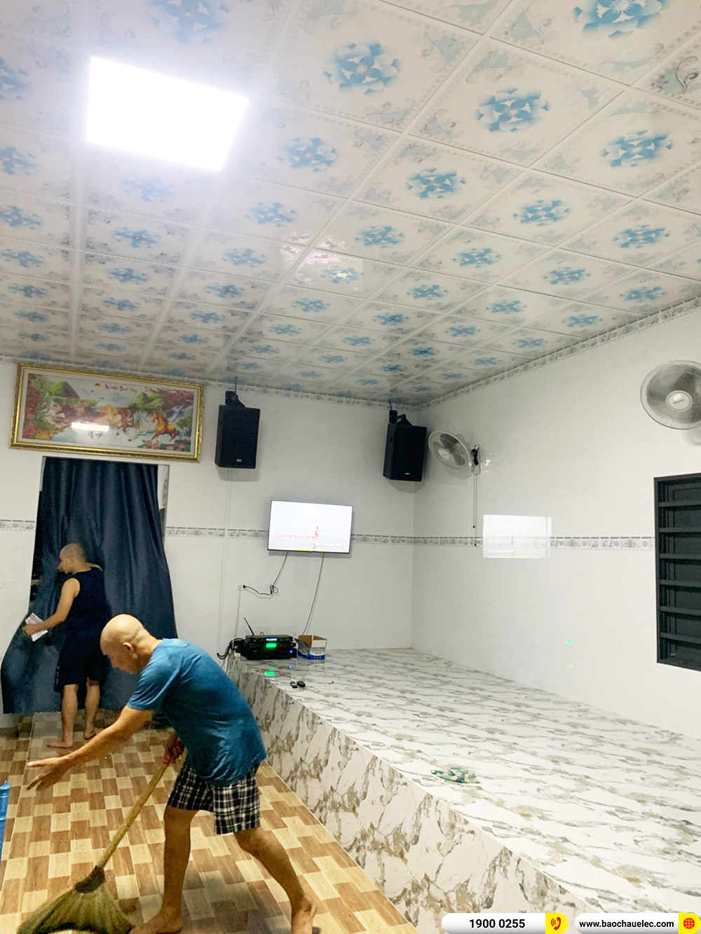 Lắp đặt d&agrave;n karaoke BIK hơn 34tr cho ch&uacute; Thiện ở Tiền Giang