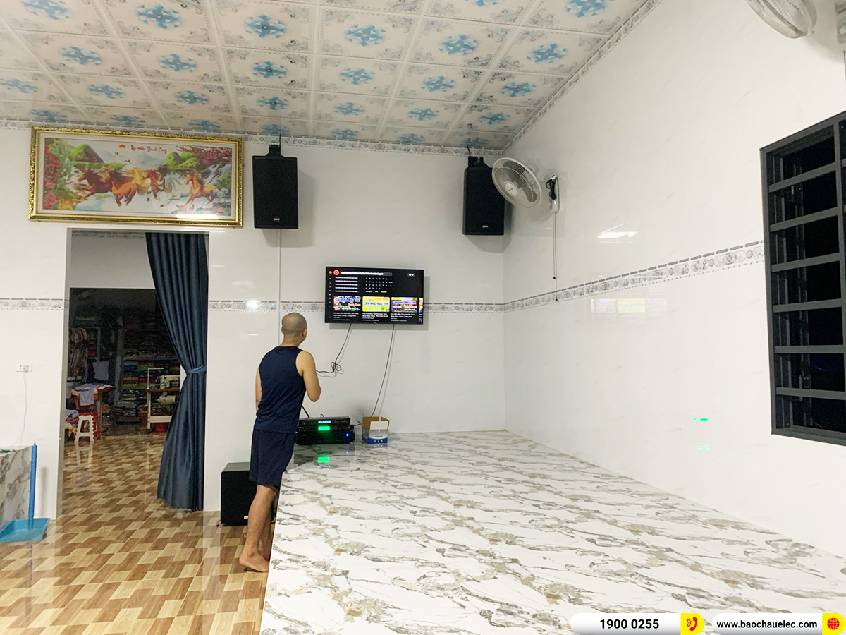 Lắp đặt d&agrave;n karaoke BIK hơn 34tr cho ch&uacute; Thiện ở Tiền Giang