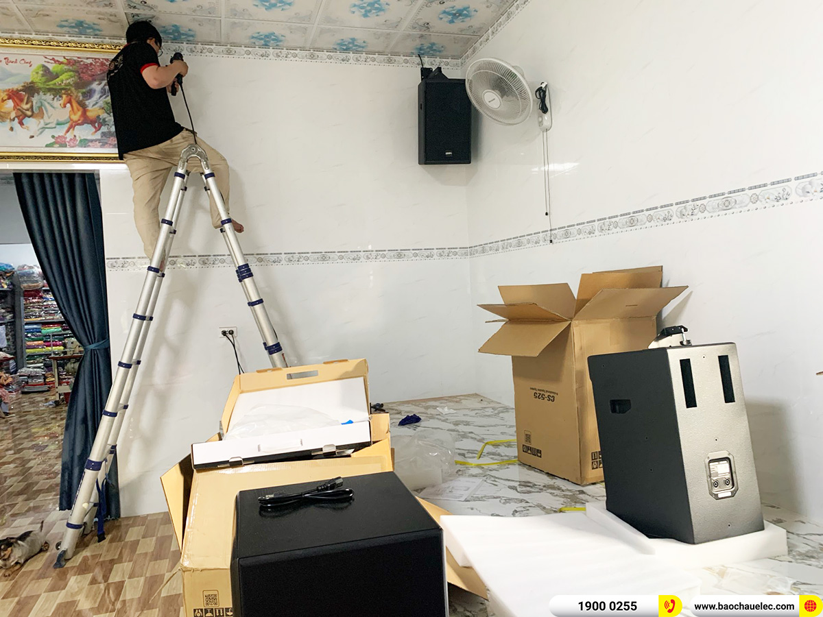 Lắp đặt d&agrave;n karaoke BIK hơn 34tr cho ch&uacute; Thiện ở Tiền Giang