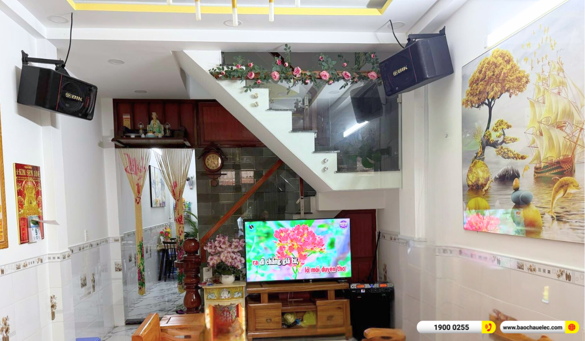 Lắp đặt d&agrave;n karaoke BIK gần 27tr cho chị Ly tại TP HCM