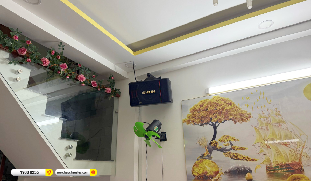 Lắp đặt d&agrave;n karaoke BIK gần 27tr cho chị Ly tại TP HCM