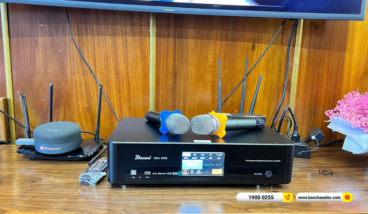 Lắp đặt d&agrave;n karaoke BIK gần 30tr cho anh H&ugrave;ng tại ĐắK Lắk