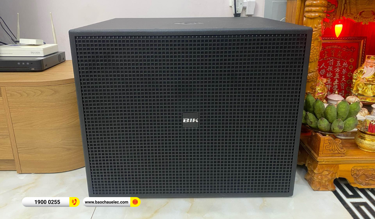 Lắp đặt d&agrave;n karaoke BIK gần 64tr cho anh Ho&agrave;ng tại TP HCM