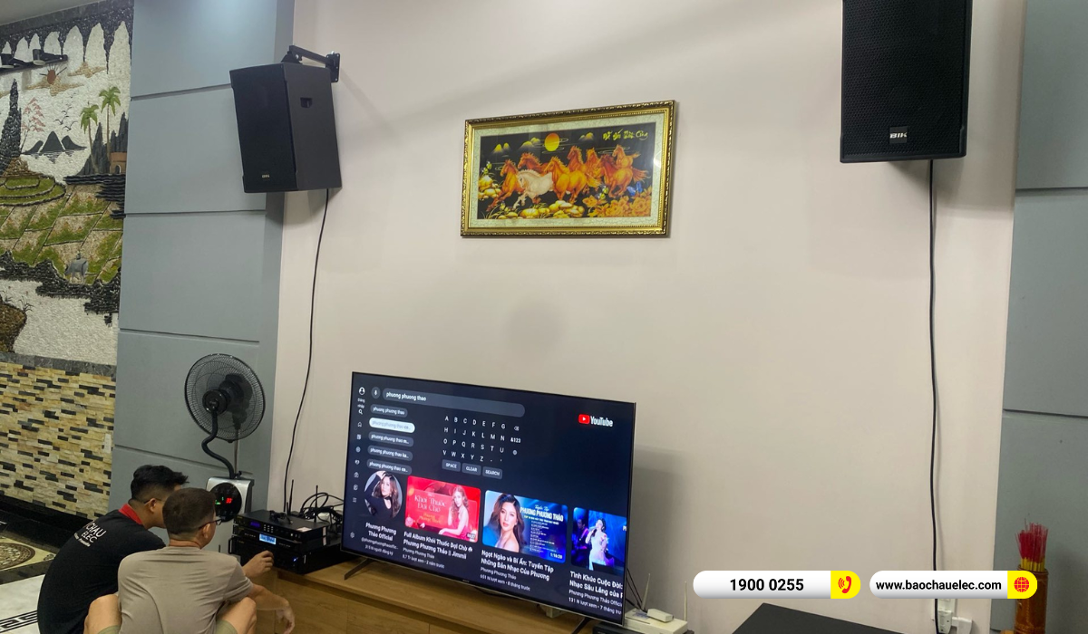Lắp đặt d&agrave;n karaoke BIK gần 64tr cho anh Ho&agrave;ng tại TP HCM
