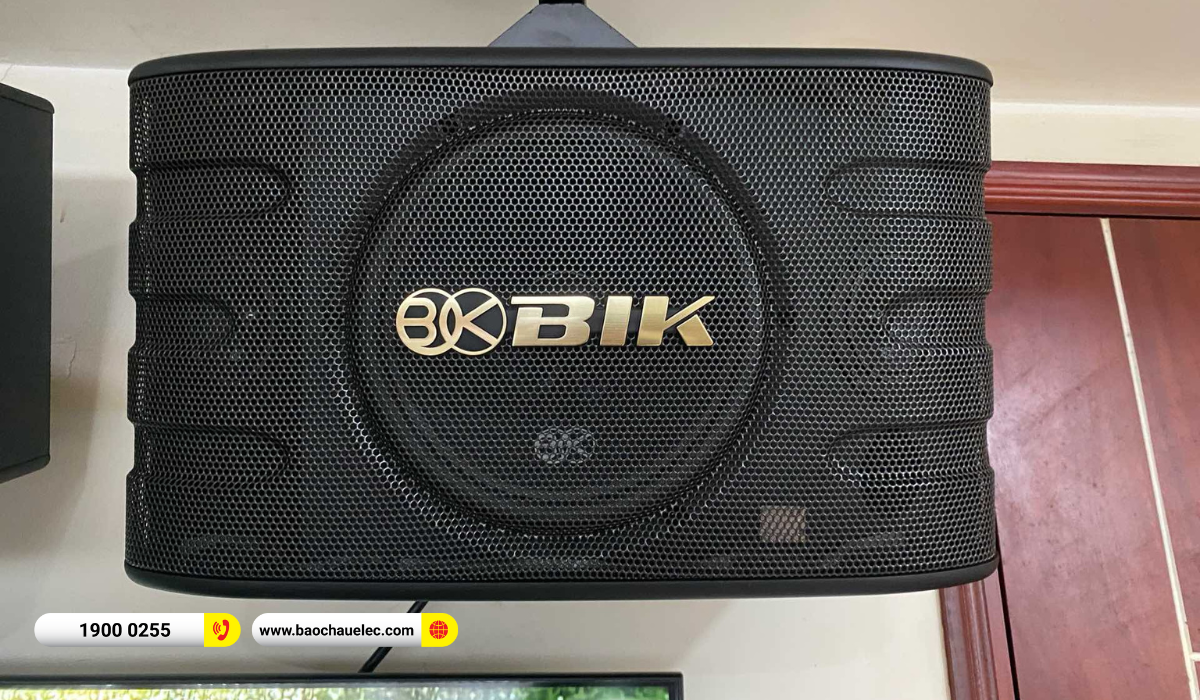 Lắp đặt d&agrave;n karaoke BIK hơn 15tr cho anh Mẫn tại Thủ Đức