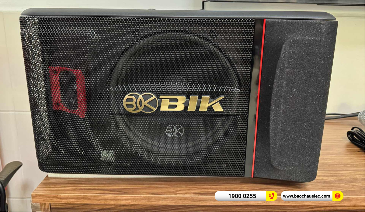 Lắp đặt d&agrave;n karaoke BIK hơn 25tr cho ch&uacute; Ph&uacute; tại TP HCM