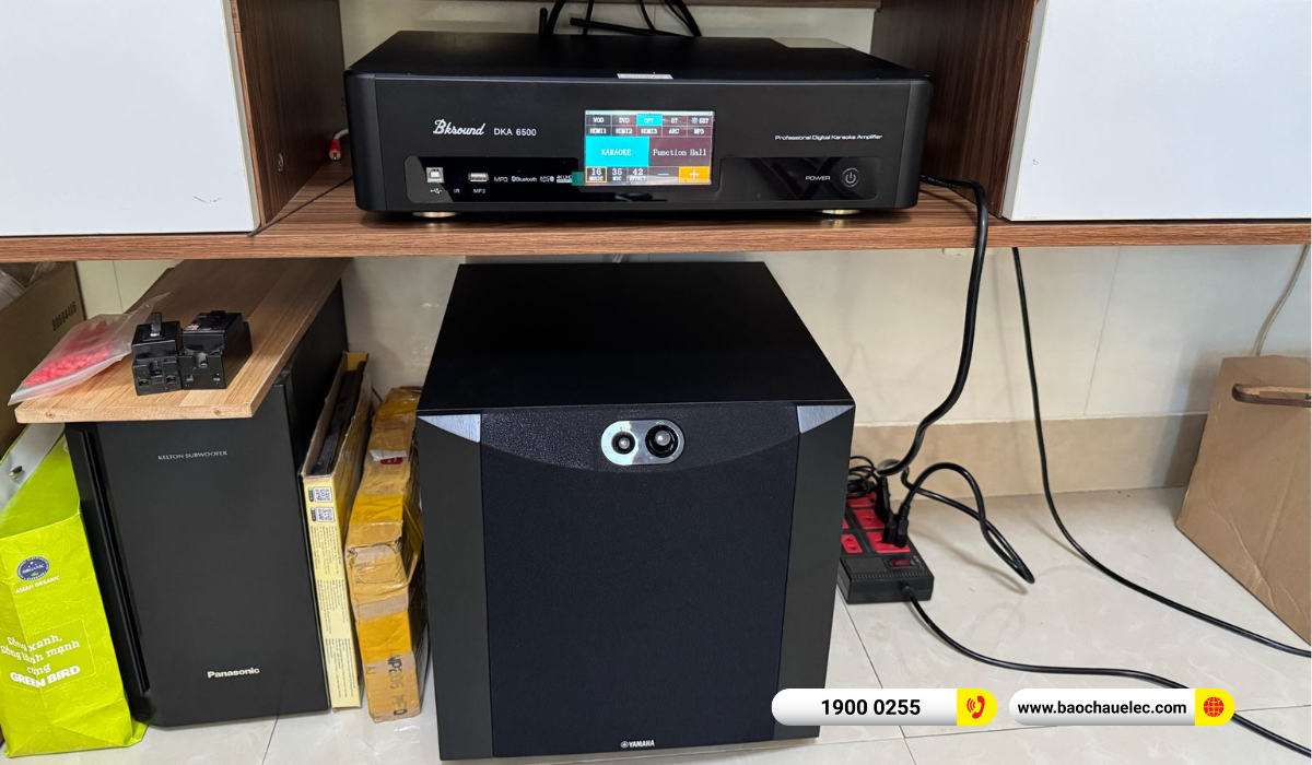 Lắp đặt d&agrave;n karaoke BIK hơn 25tr cho ch&uacute; Ph&uacute; tại TP HCM