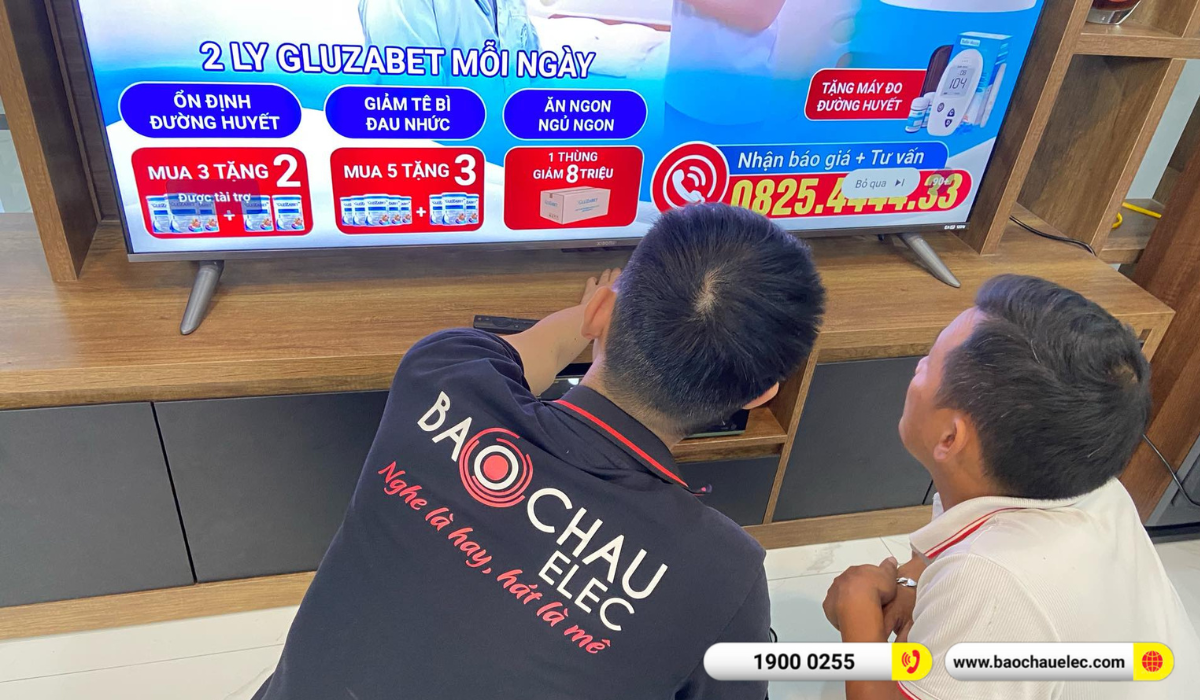 Lắp đặt d&agrave;n karaoke BIK hơn 31tr cho anh Triệu tại Hải Ph&ograve;ng