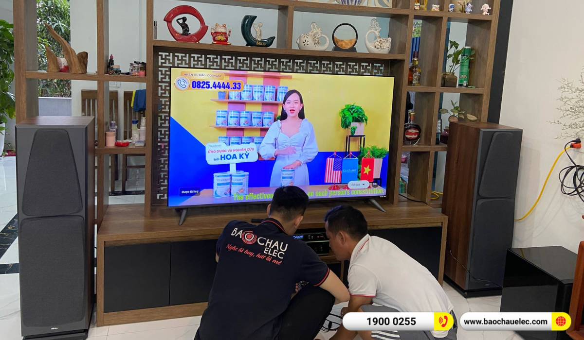 Lắp đặt d&agrave;n karaoke BIK hơn 31tr cho anh Triệu tại Hải Ph&ograve;ng