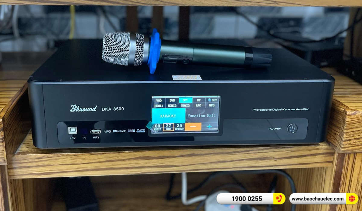 Lắp đặt d&agrave;n karaoke BIK hơn 32tr cho ch&uacute; Sơn tại Đồng Nai