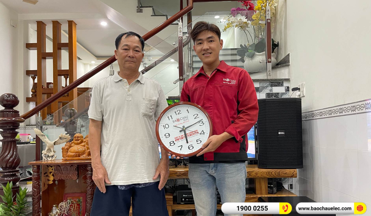 Lắp đặt d&agrave;n karaoke BIK hơn 32tr cho ch&uacute; Sơn tại Đồng Nai