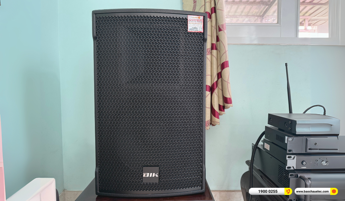 Lắp đặt d&agrave;n karaoke BIK hơn 35tr cho ch&uacute; Thượng tại Long An