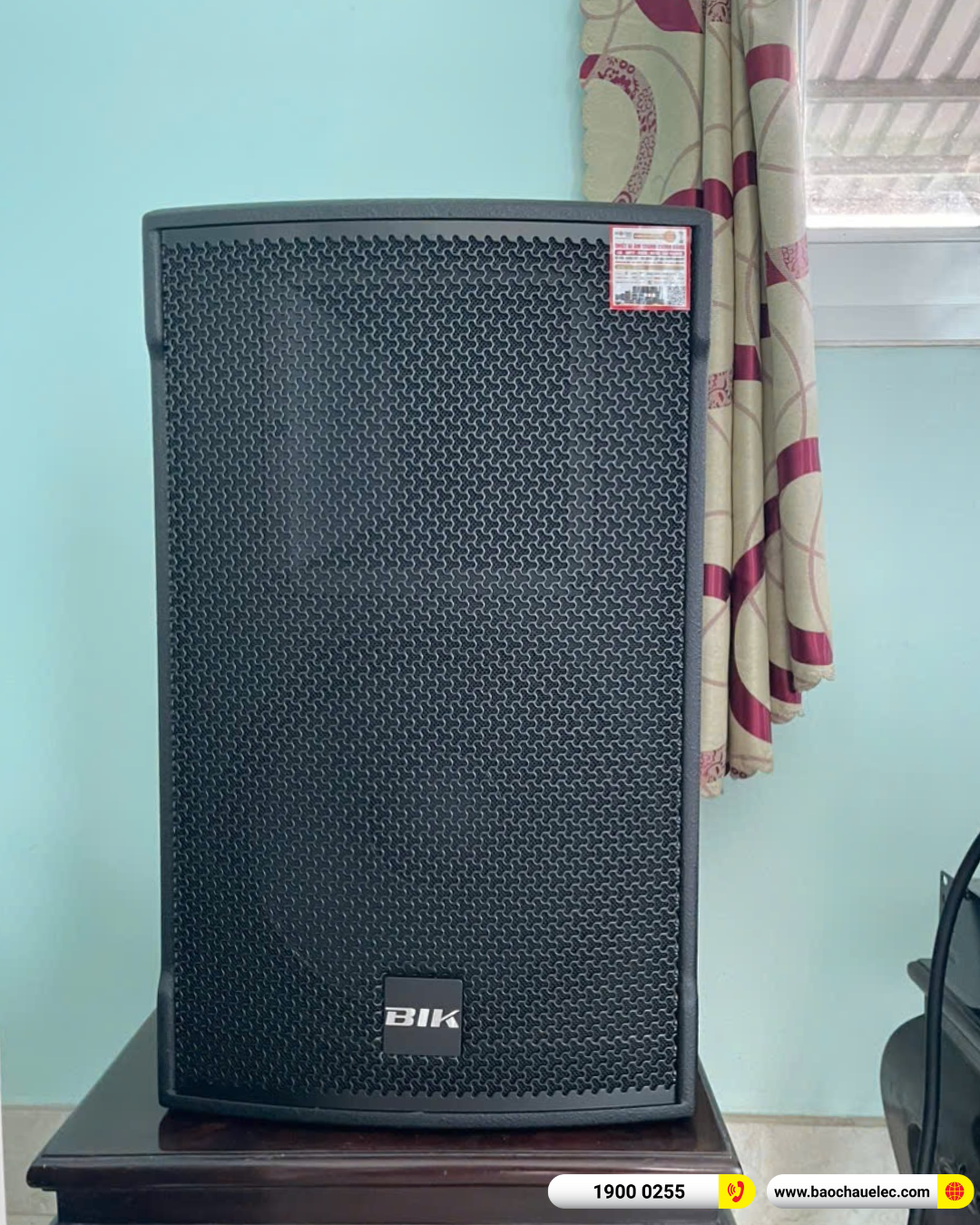 Lắp đặt d&agrave;n karaoke BIK hơn 35tr cho ch&uacute; Thượng tại Long An