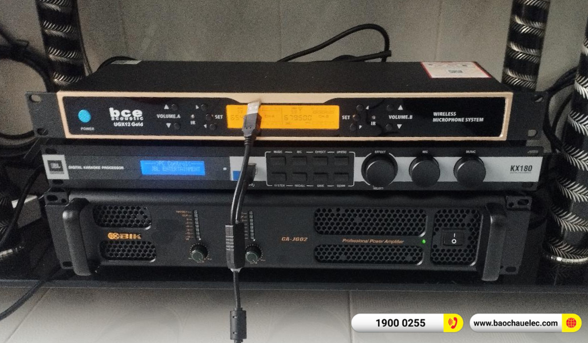 Lắp đặt d&agrave;n karaoke BIK hơn 37tr cho chị Mai tại Đồng Nai