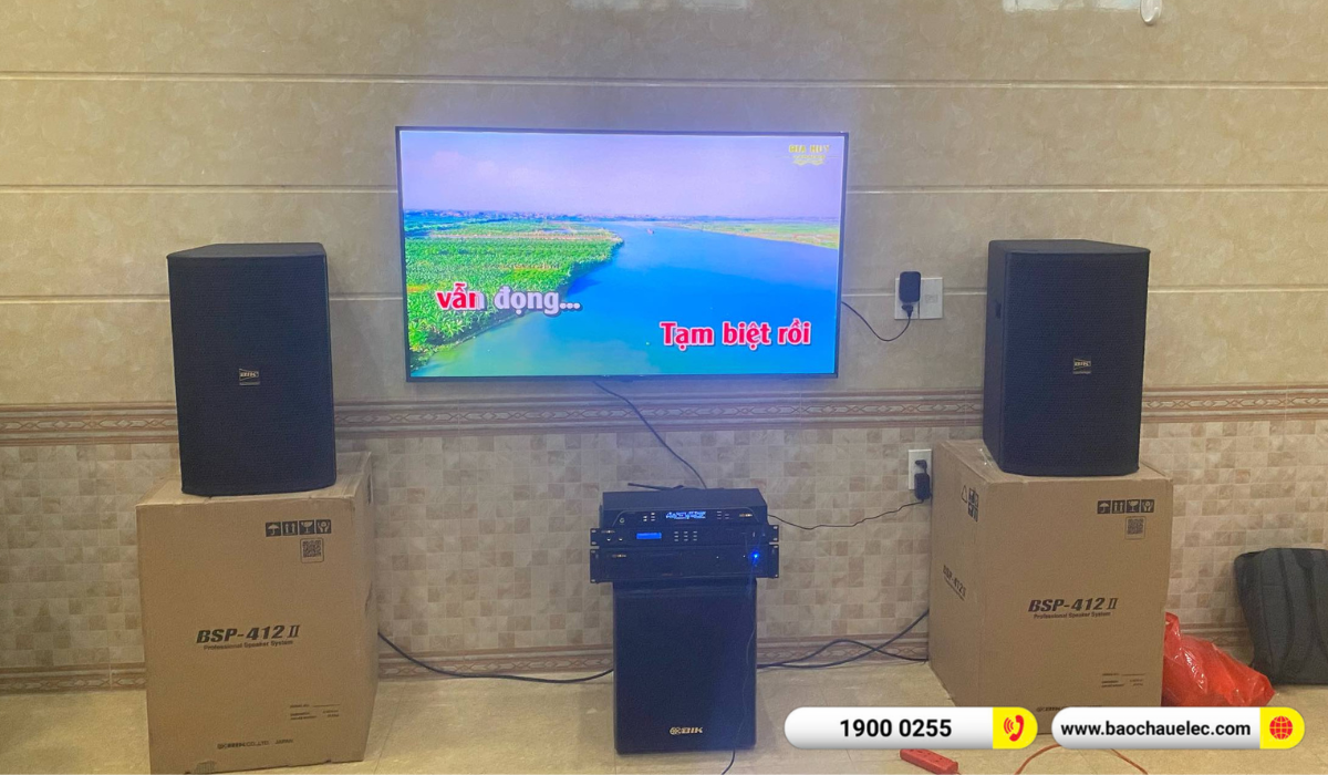 Lắp đặt d&agrave;n karaoke BIK hơn 44tr cho anh Di&ecirc;n tại Hải Ph&ograve;ng
