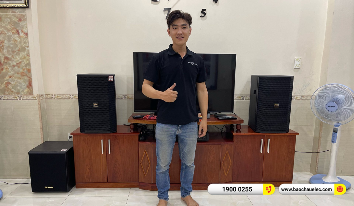 Lắp đặt d&agrave;n karaoke BIK hơn 45tr cho anh T&acirc;m tại Đồng Nai
