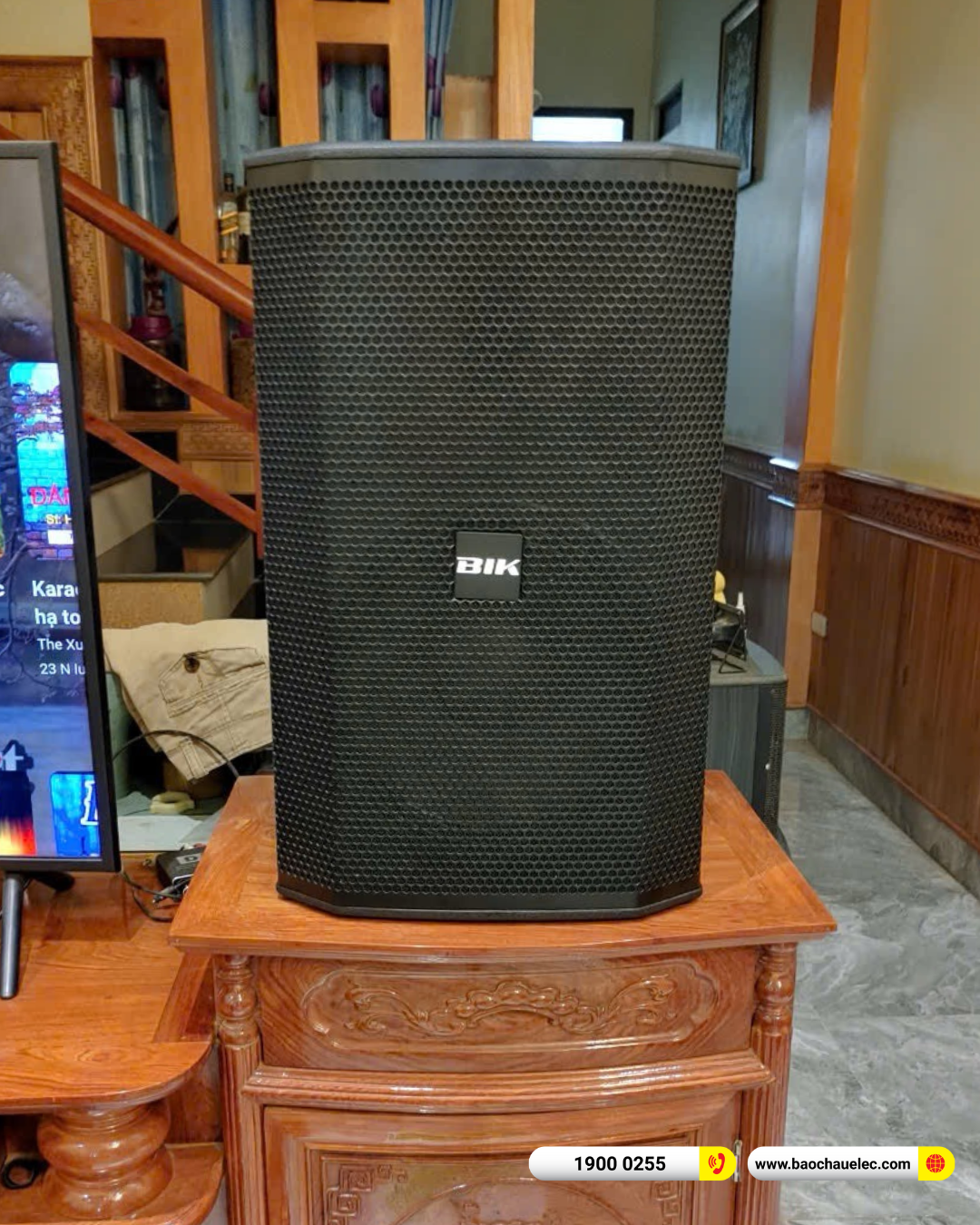 Lắp đặt d&agrave;n karaoke BIK hơn 48tr cho anh Ph&uacute; tại Thanh H&oacute;a