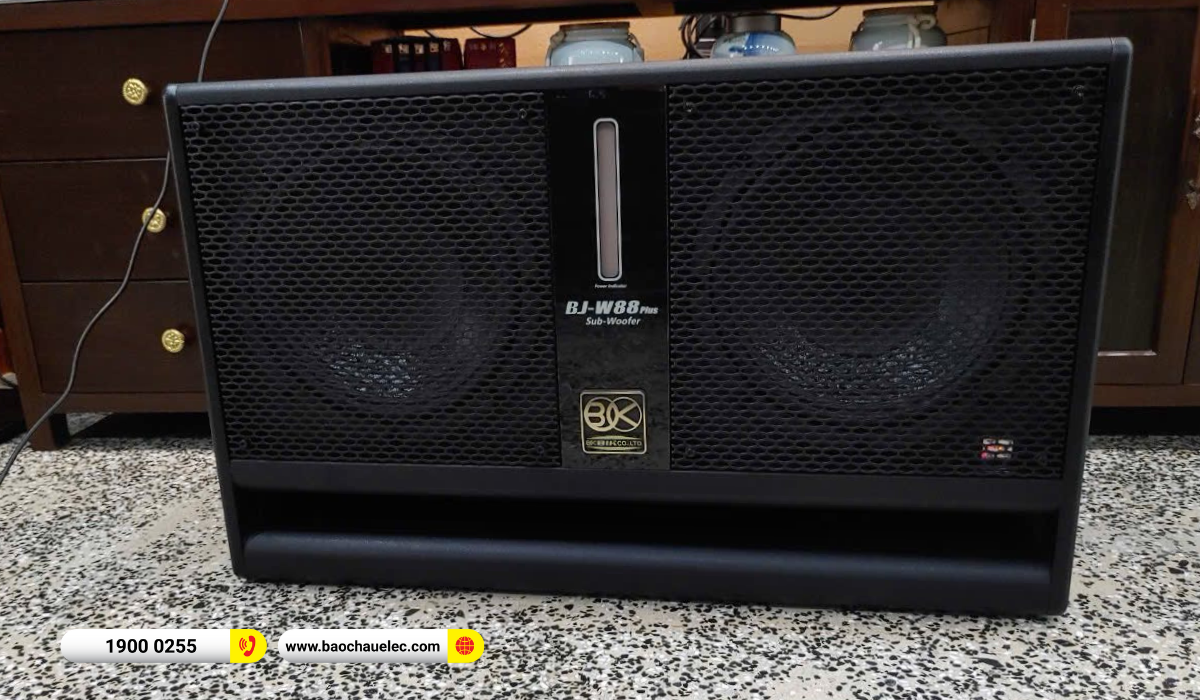 Lắp đặt d&agrave;n karaoke BIK hơn 56tr cho anh Phương tại Thanh H&oacute;a
