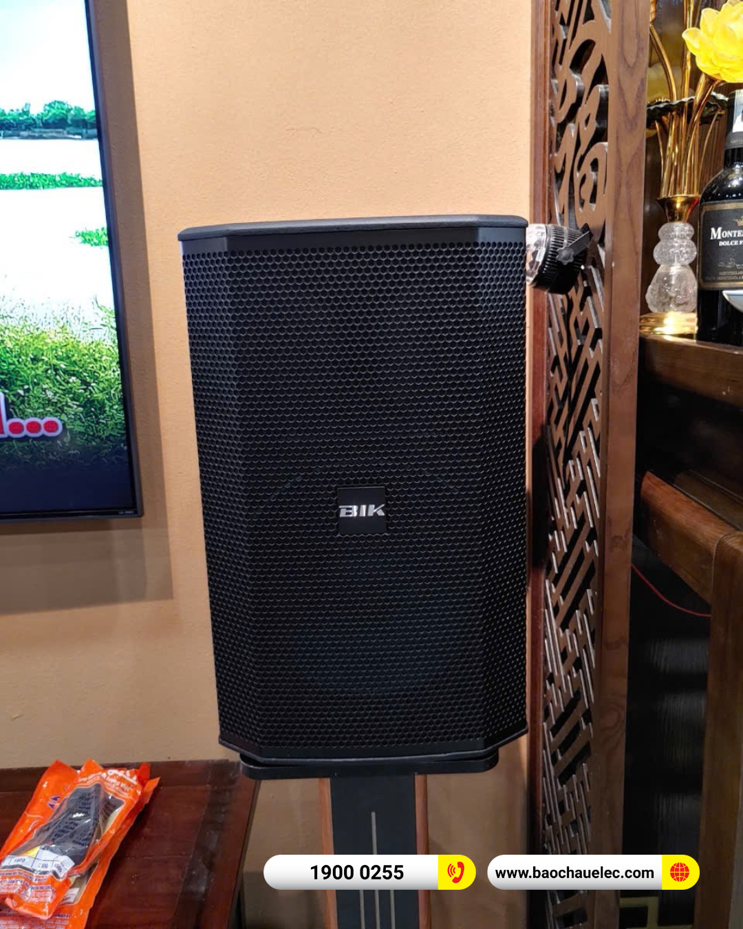 Lắp đặt d&agrave;n karaoke BIK hơn 56tr cho anh Phương tại Thanh H&oacute;a