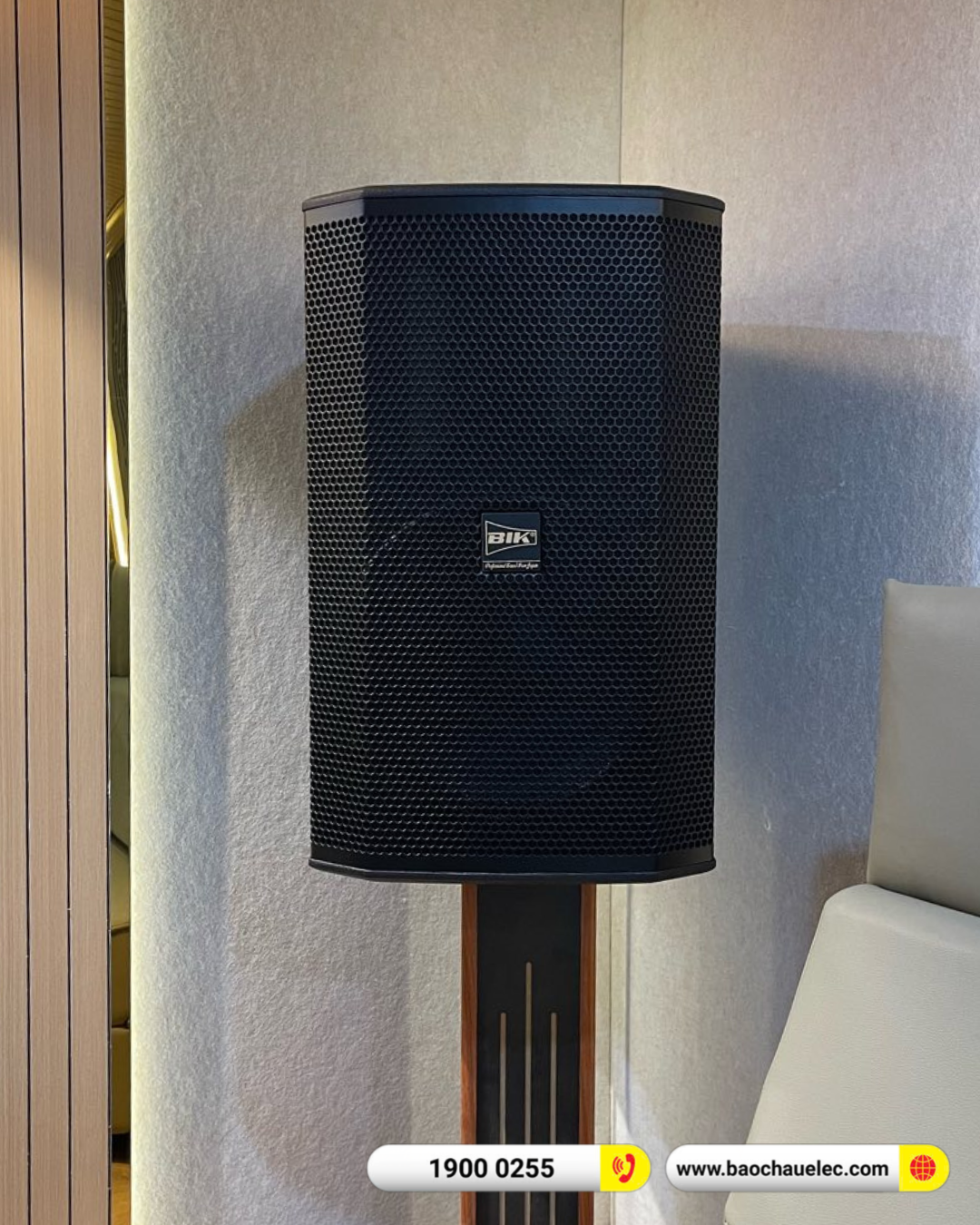 Lắp đặt d&agrave;n karaoke BIK hơn 66tr cho anh Oanh tại H&agrave; Nội