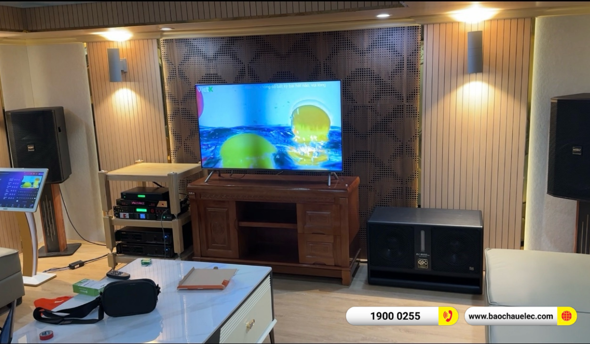 Lắp đặt d&agrave;n karaoke BIK hơn 66tr cho anh Oanh tại H&agrave; Nội