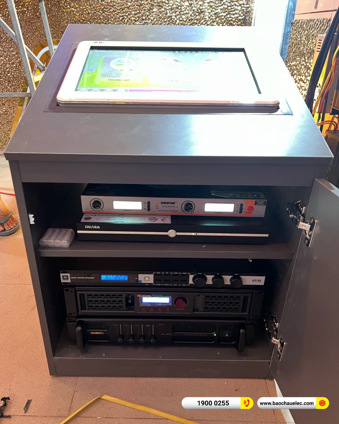 Lắp đặt d&agrave;n karaoke BIK gần 69tr cho anh Quyết tại T&acirc;y Ninh