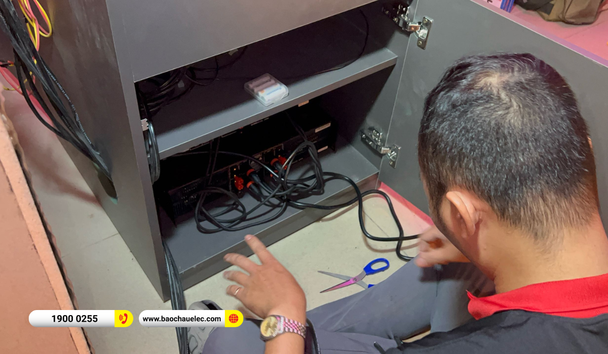 Lắp đặt d&agrave;n karaoke BIK gần 69tr cho anh Quyết tại T&acirc;y Ninh