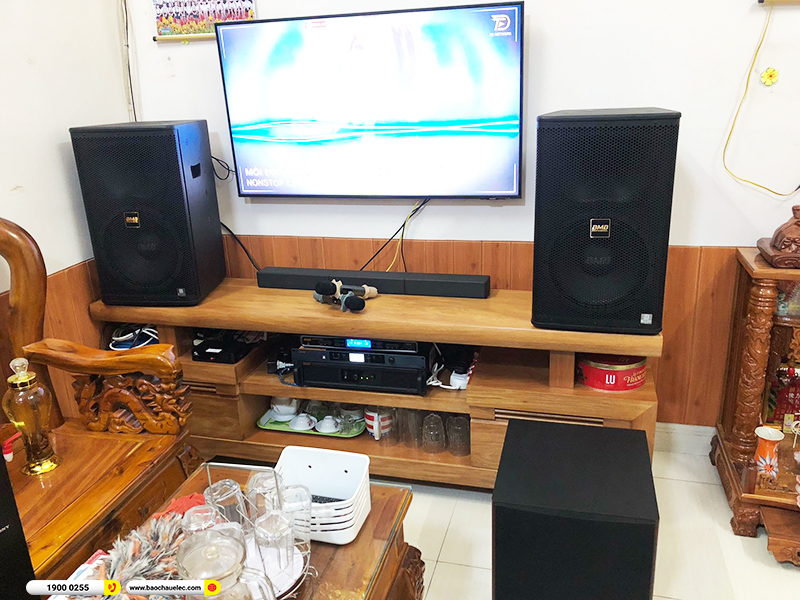Lắp đặt dàn karaoke BMB gần 79tr cho anh Chung ở Bình Dương