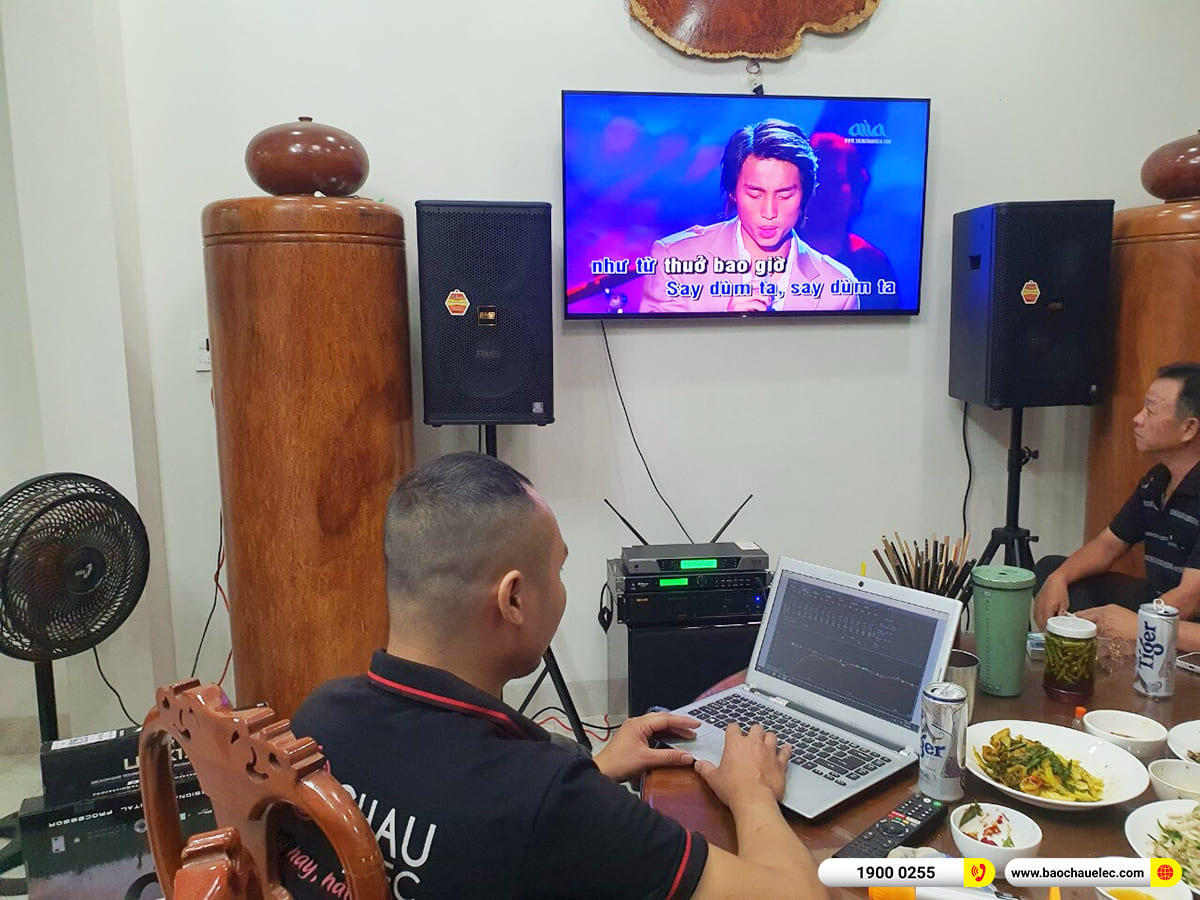 Lắp đặt d&agrave;n karaoke BMB hơn 53tr cho anh Cử ở TPHCM