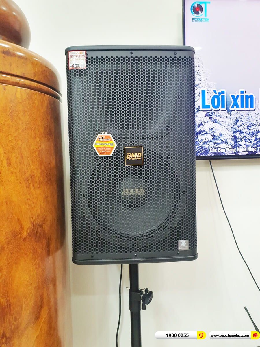 Lắp đặt d&agrave;n karaoke BMB hơn 53tr cho anh Cử ở TPHCM 