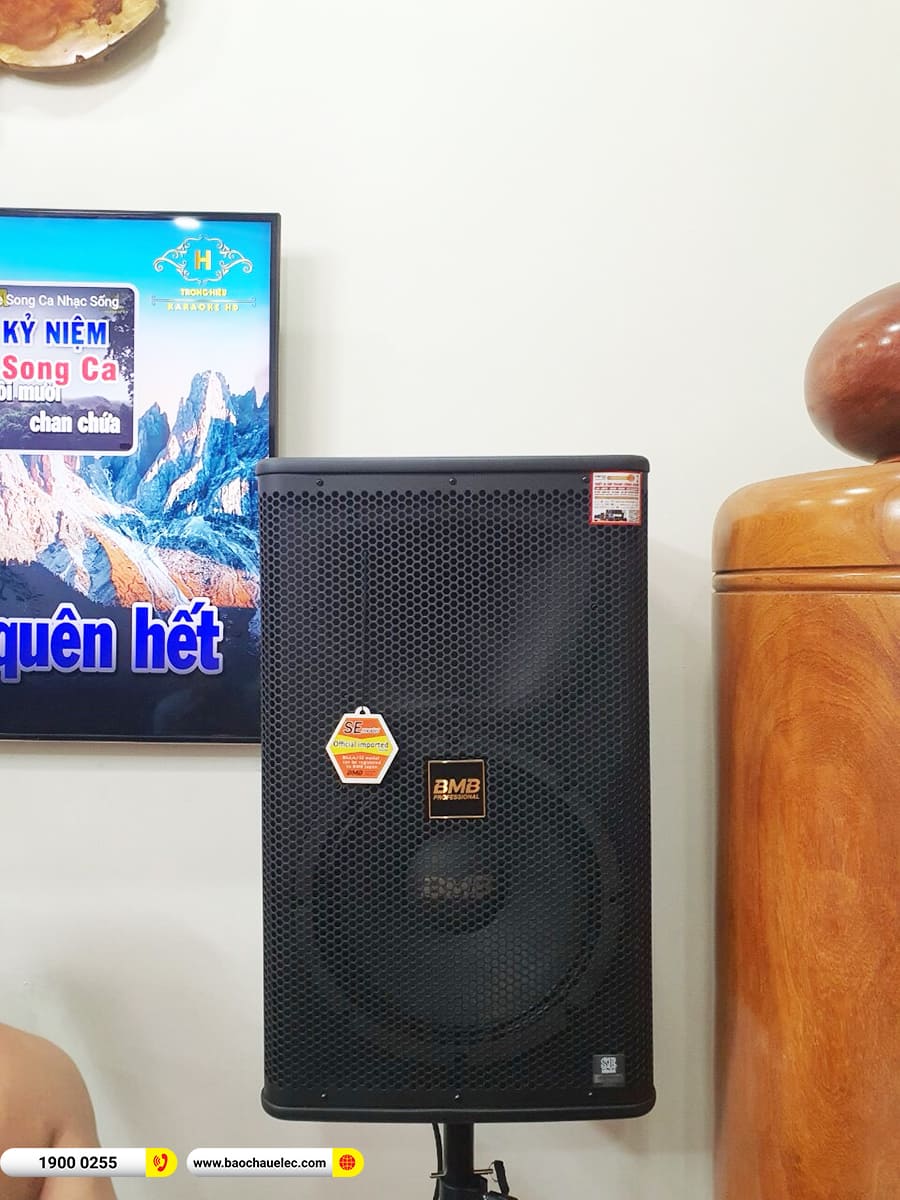 Lắp đặt d&agrave;n karaoke BMB hơn 53tr cho anh Cử ở TPHCM 