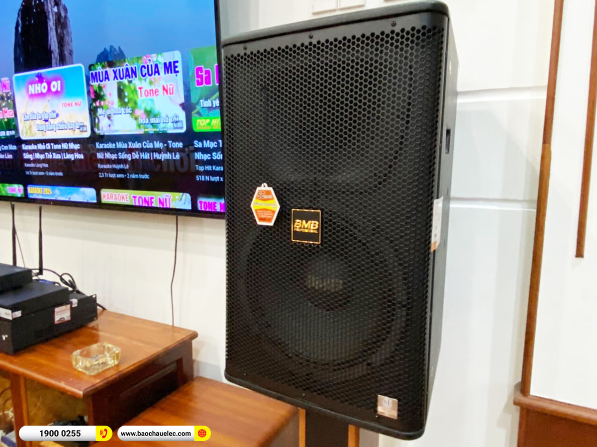 Lắp đặt d&agrave;n karaoke BMB gần 70tr cho anh Đến ở TPHCM