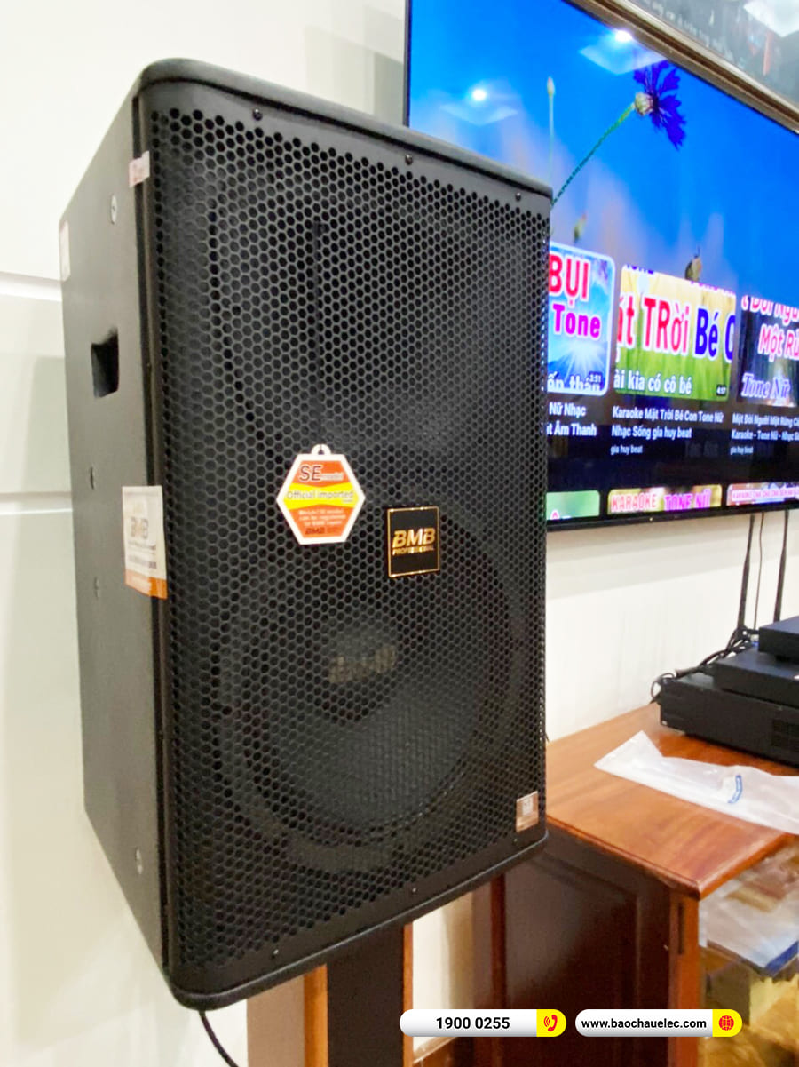 Lắp đặt d&agrave;n karaoke BMB gần 70tr cho anh Đến ở TPHCM